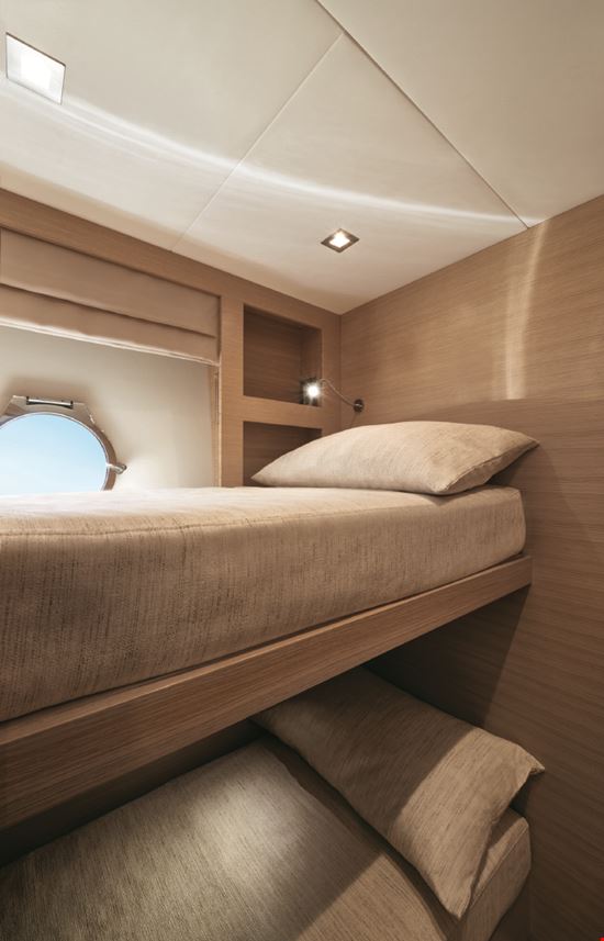 MCY 80 crew cabin bunk beds