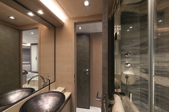 MCY 80 VIP cabin bathroom