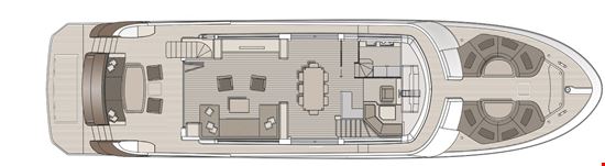 MCY 80 main deck plan