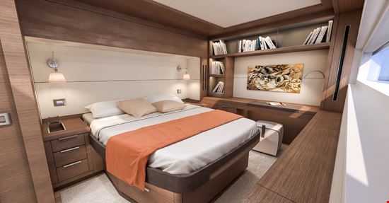 Lagoon Sixty5 - krevet vlasničke kabine